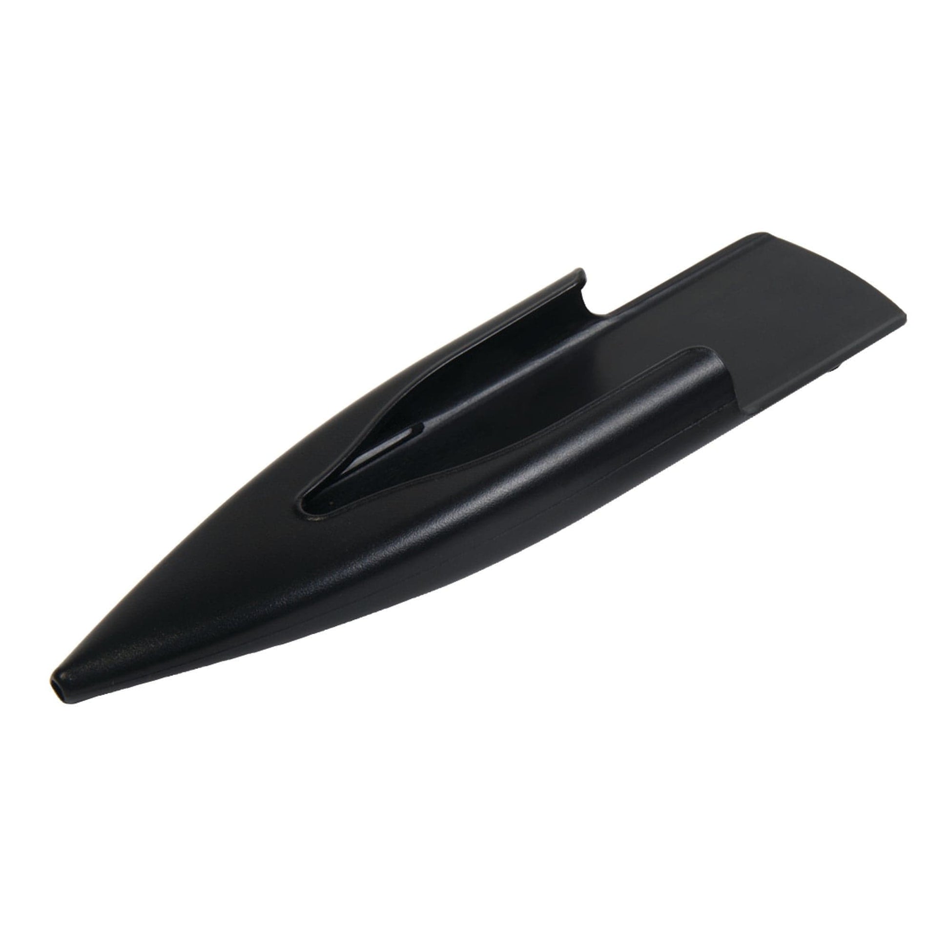 un Support / étui mural en plastique noir pour TempTest avec clip ceinture en forme de bateau par Thermometer.eu.