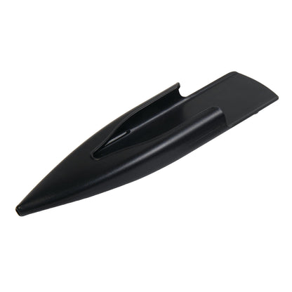 un supporto da parete/custodia in plastica nera per TempTest con clip da cintura a forma di barca di Thermometer.fr.