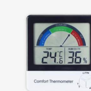 Thermomètre hygromètre alarme type TRHUGSM - Mesurex