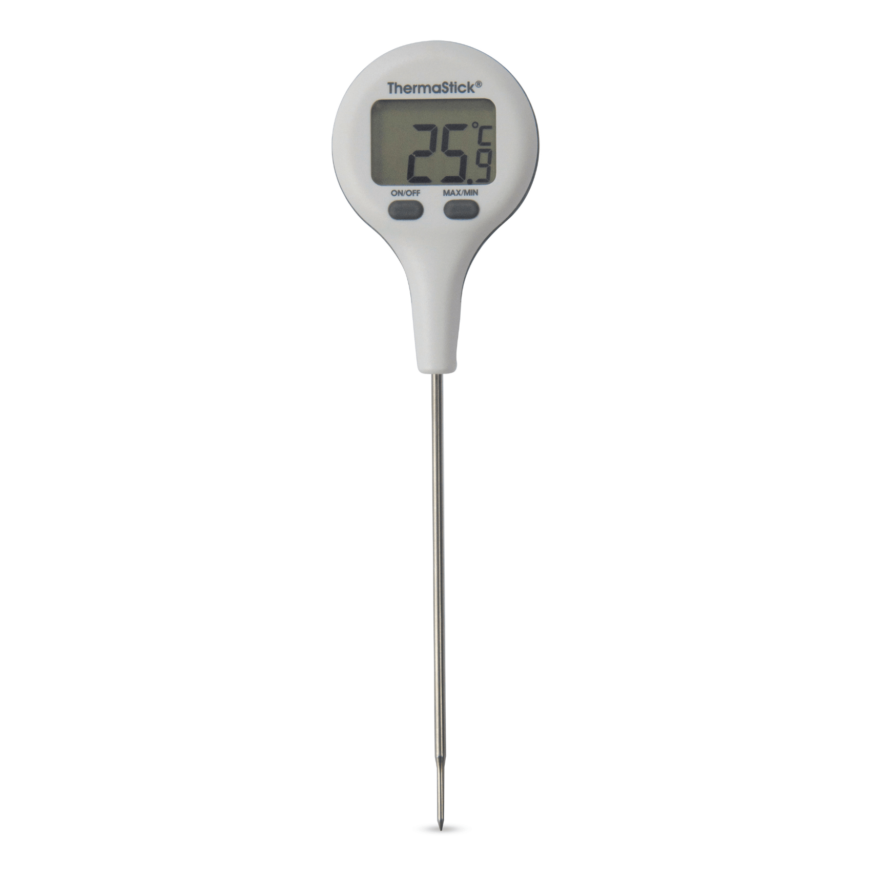 Thermometre.fr Thermomètres de poche ThermaStick sur fond blanc.