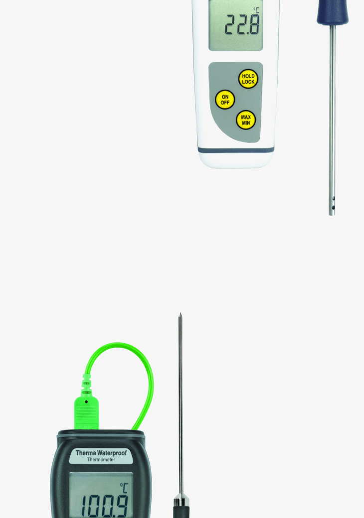 Thermomètre digital avec sonde de capteur 0°C à +250°C