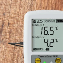 Thermomètre connecté bluetooth professionnel, capteur de température pour  congélateur - SOPALOG