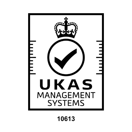 Logo des systèmes de gestion UKAS de Thermomètre.fr.