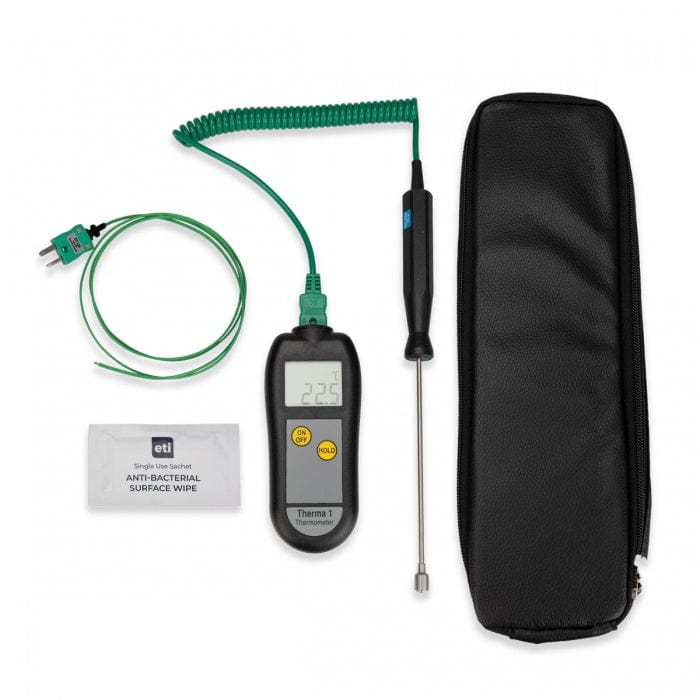 Kit de thermomètre pour le contrôle de la légionellose