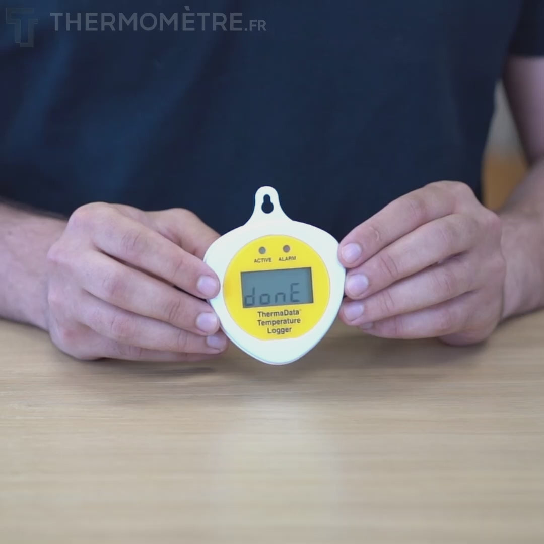 Pour réfrigérateur congélateur thermomètre LCD avec enregistrement