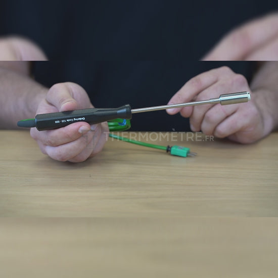 Vidéo explicative de la Sonde de température de surface robuste
