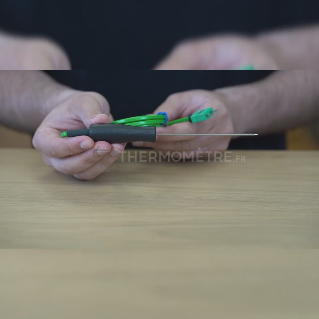 Vidéo explicative de la Sonde de pénétration miniature à piquer