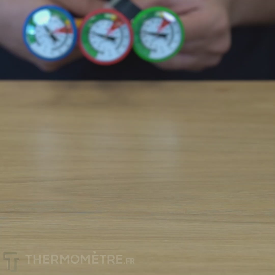 Vidéo explicative des Thermomètres à mousse de lait à code couleur - thermomètres barista