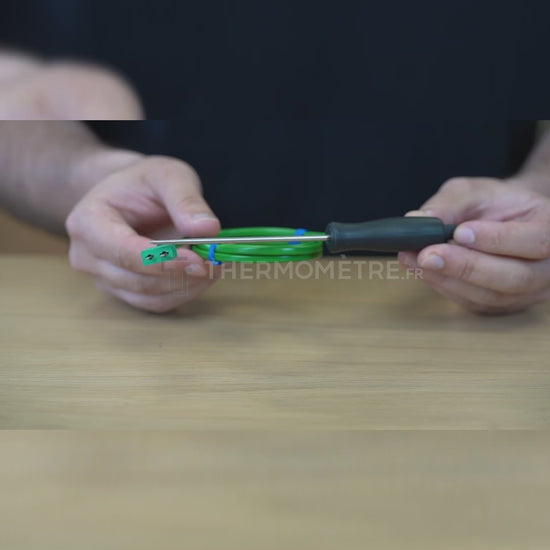 Vidéo explicative de la Sonde de pénétration à petite poignée - type K - fil droit