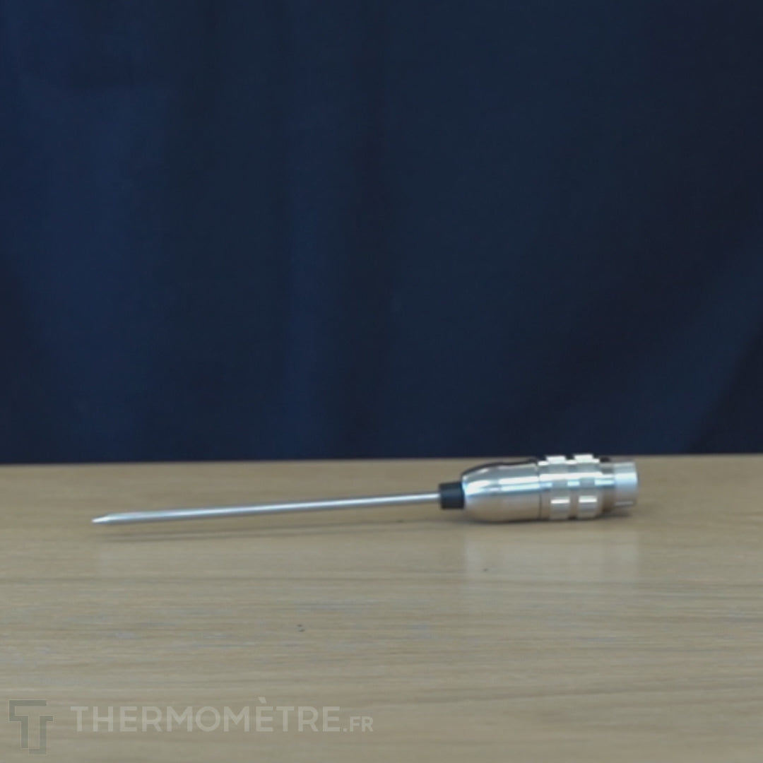 Vidéo explicative de la Sonde de pénétration montée sur prise étanche
