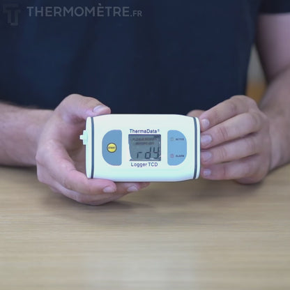 Vidéo explicative de l'Enregistreurs thermocouple ThermaData pour applications haute température