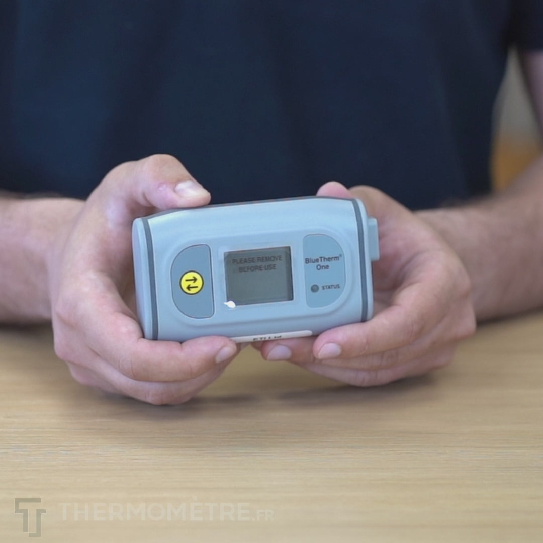 Vidéo explicative du Thermomètre BlueTherm One
