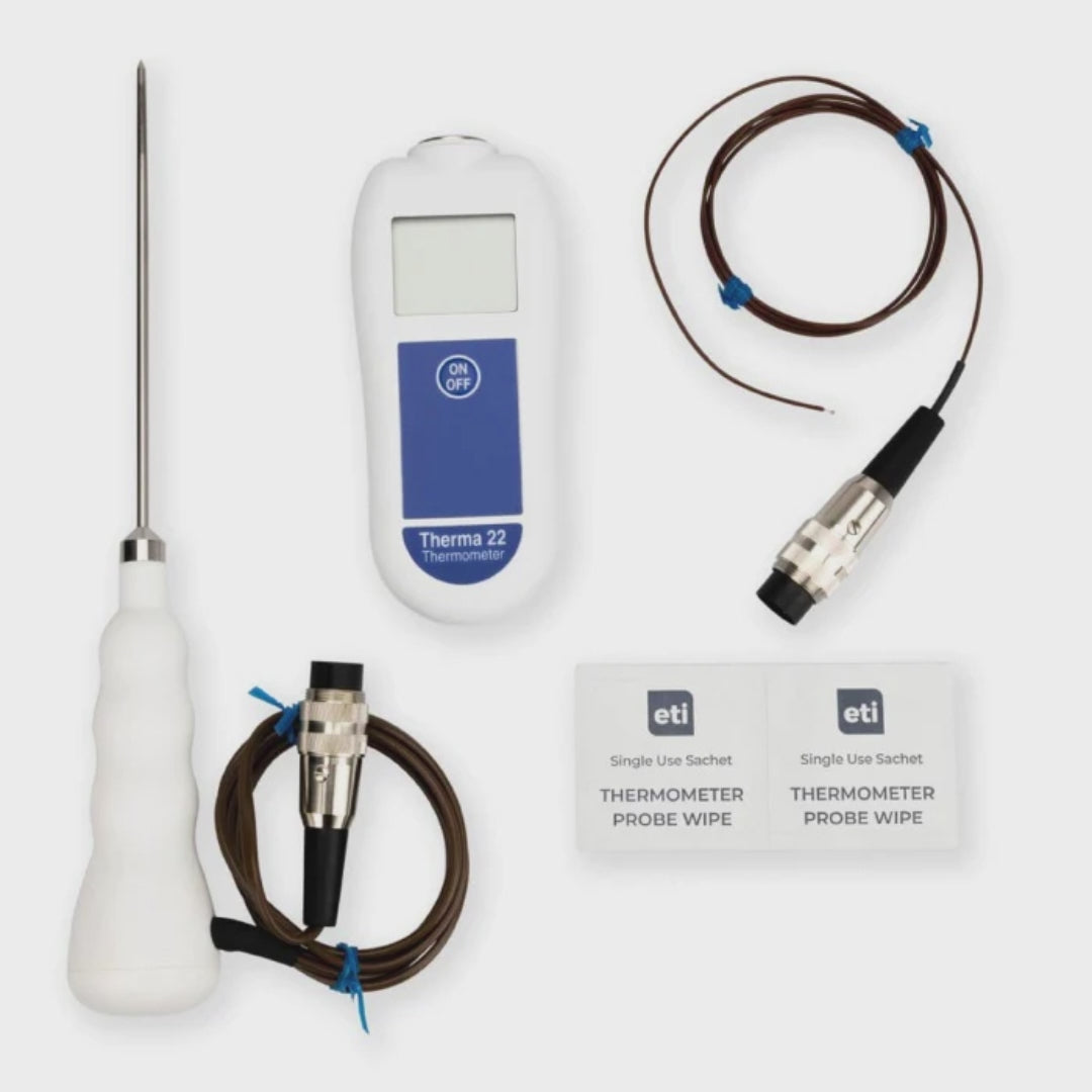 Vidéo explicative du Kit de thermomètre pour l'hygiène alimentaire