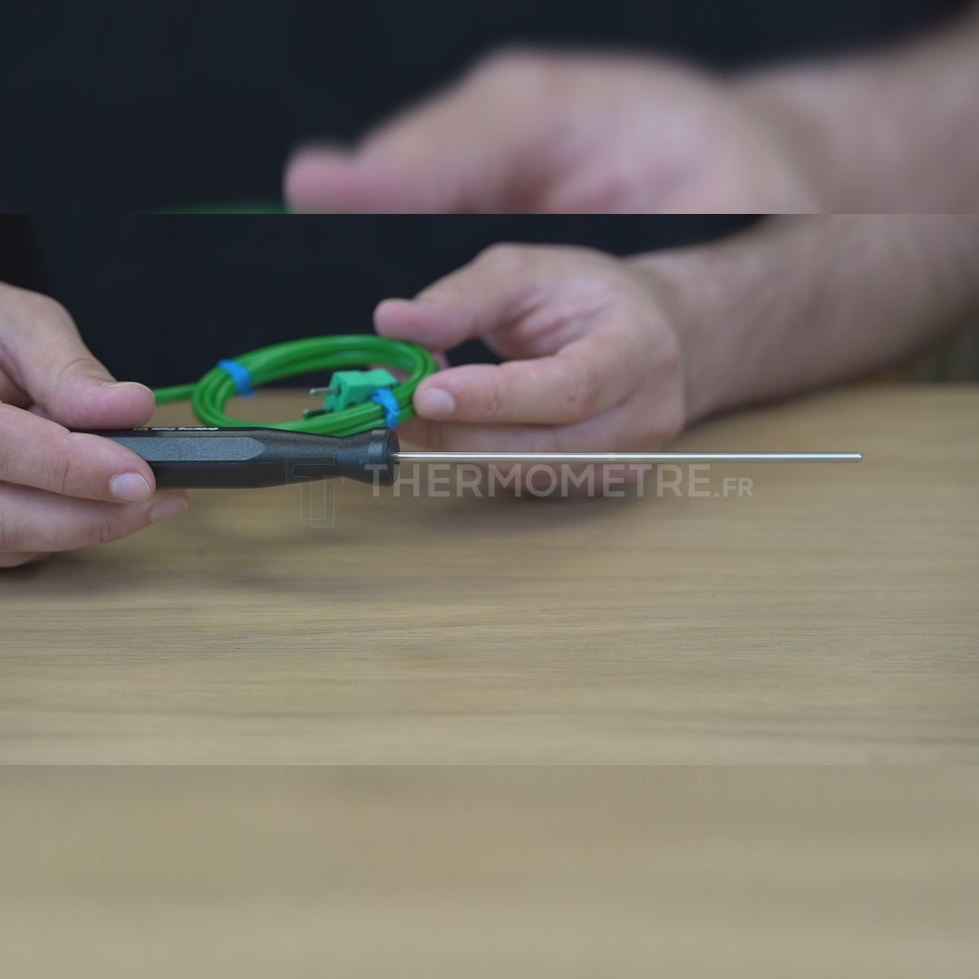 Vidéo explicative de la Sonde de température binder