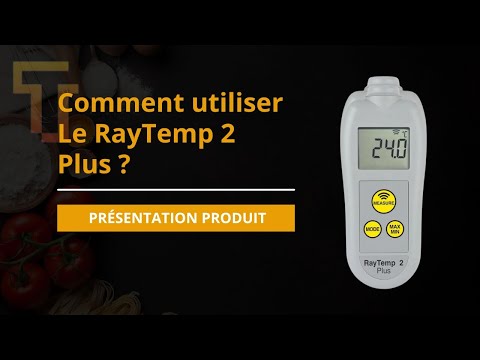 Vidéo explicative du Thermomètre infrarouge avec affichage rotatif automatique 360°