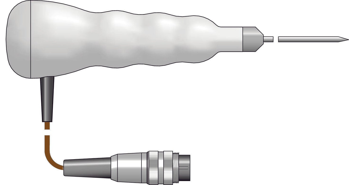 une Sonde de pénétration Therma 22 à réponse rapide avec une aiguille attachée par Thermometre.fr.