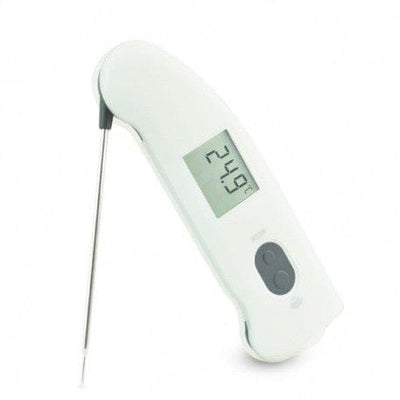 una custodia protettiva in silicone per termometro IR Thermapen® su sfondo bianco di Thermometer.fr.