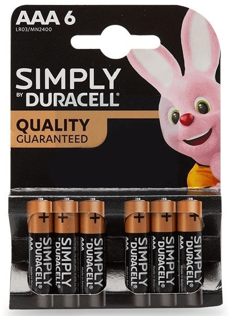Thermomètre.fr Duracell AAA 6