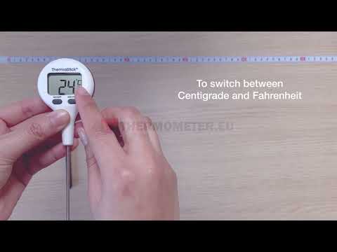 Vidéo explicative des Thermomètres de poche ThermaStick