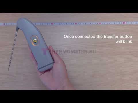 Vidéo explicative du Thermomètre bluetooth sans fil Thermapen® Blue