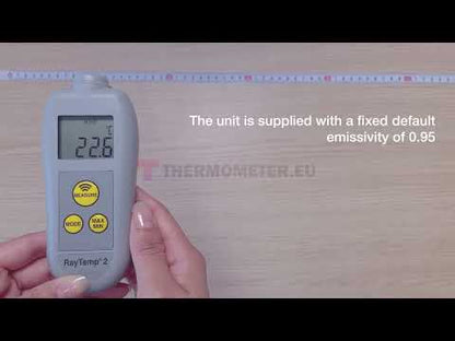 Vidéo explicative du Thermomètre infrarouge haute précision