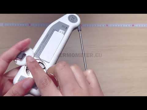 Vidéo explicative du Thermapen® Surface - idéal pour les plaques chauffantes, les grils, etc.