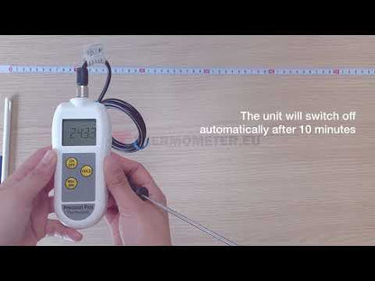 Vidéo explicative du Thermomètre haute précision Precision Plus avec certificat UKAS